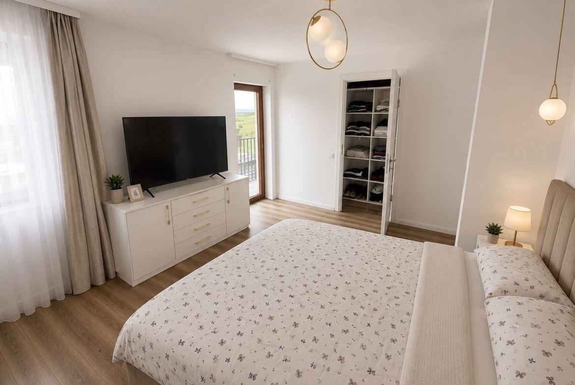 Duplex mobilat utilat constructie caramida cartier Izvor - foto 4