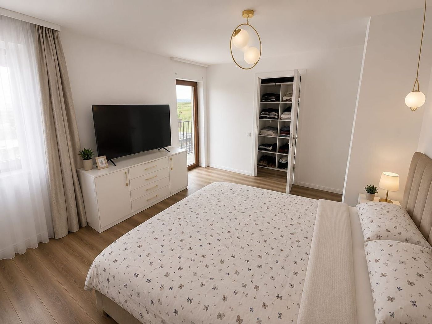 Duplex mobilat utilat constructie caramida cartier Izvor - foto 4