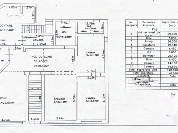Casa de vanzare 2 apartamente separate garaj si curte zona piata Cluj - Imagine principala