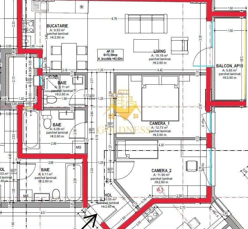 3 camere 80 mp| bloc nZeb 2026 | zona Centrala Horea Mihai Viteazu| - foto 2