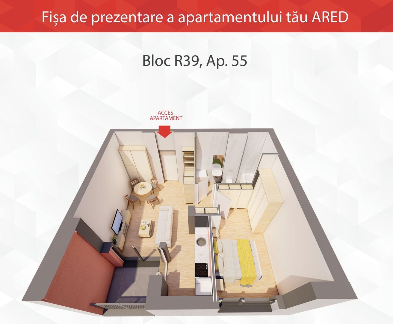 Apartament nou tip PENTHOUSE la ARED Comision 0 - Imagine principala