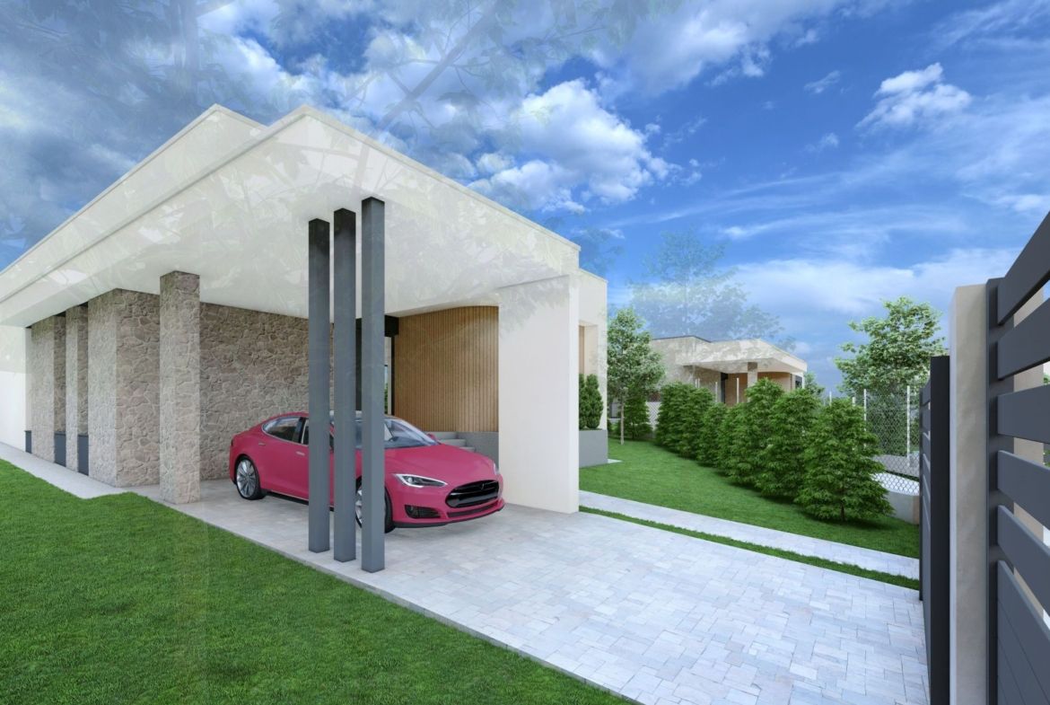 Vilă nou construită, 130 mp, 4 cam,Oradea. 255.000 € + TVA. Comision 0 - Imagine principala