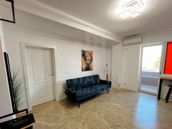 2 Camere-50mp-Centrala-AC-Mobilat-Utilat-Modern-Bloc Nou-Rovine-Penny - Imagine principala