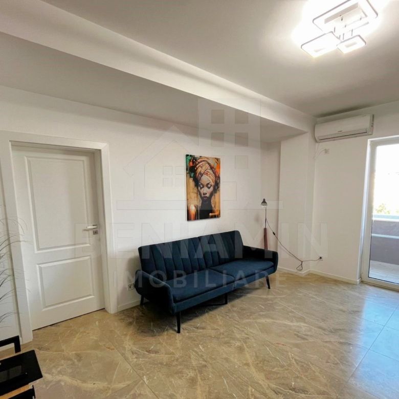 2 Camere-50mp-Centrala-AC-Mobilat-Utilat-Modern-Bloc Nou-Rovine-Penny - Imagine principala
