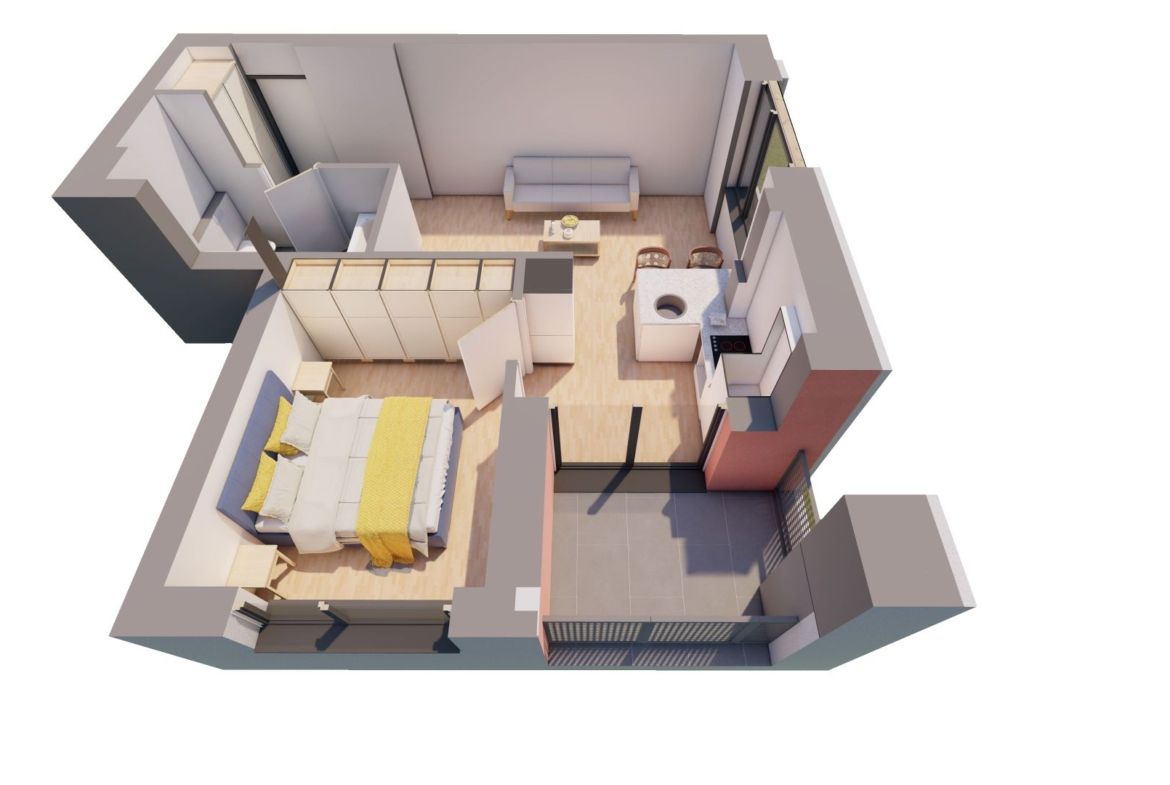 Apartament nou direct dezvoltator ARED RED9 CITY IMAR - foto 6