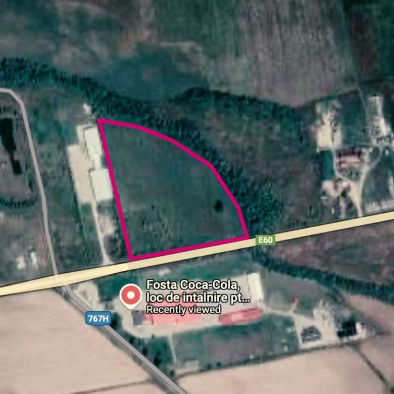 Teren intravilan, Săcădat, 27 921 mp. 9,5 Euro/mp. Comision 0. - Imagine principala
