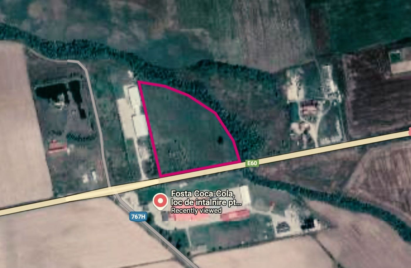 Teren intravilan, Săcădat, 27 921 mp. 9,5 Euro/mp. Comision 0. - Imagine principala