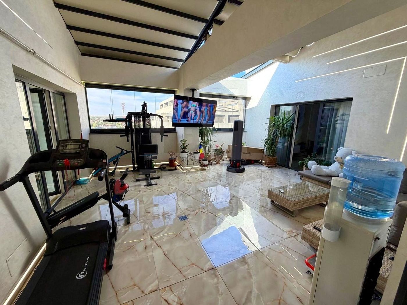 Penthouse Modern-Elegant- Panorama-2Parcari-160mp-Calea Bucuresti - foto 4