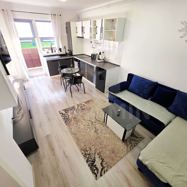 Studio-Modern-Parter-46mp-Centrala Termica-Mobilat-Utilat-Sanpetru-BV - Imagine principala