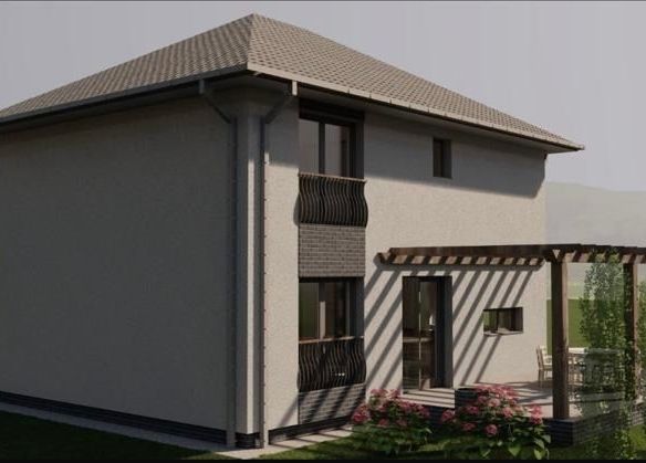 Casa individuala de vanzare, 5 camere, dressing, 3 bai, 600mp curte - Imagine principala