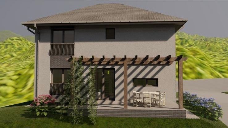 Casa individuala de vanzare, 5 camere, dressing, 3 bai, 600mp curte - foto 3