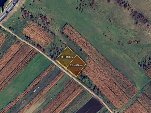 2 parcele teren intravilan de vanzare, Valcele - Imagine principala