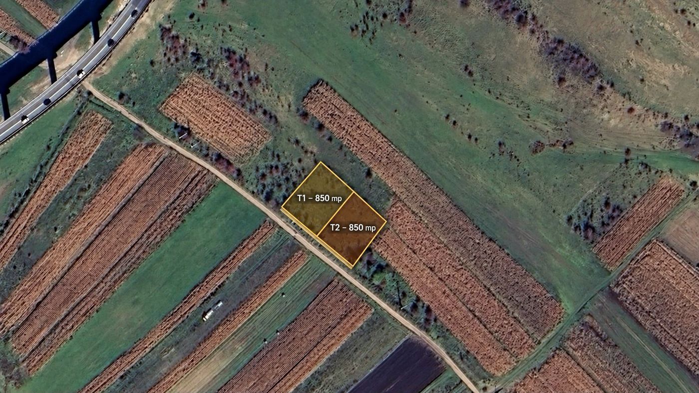 2 parcele teren intravilan de vanzare, Valcele - foto 3