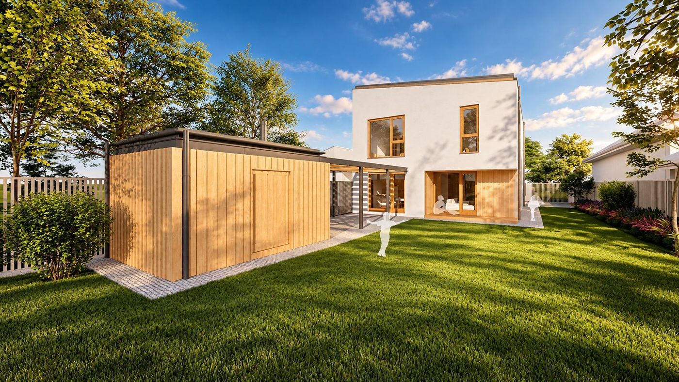 Casa individuala NZEB, 5 camere, 3 bai, finisata, P+ET+POD, Someseni - foto 3