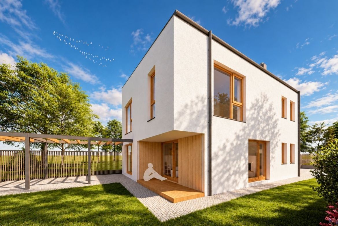 Casa individuala NZEB, 5 camere, 3 bai, finisata, P+ET+POD, Someseni - foto 4