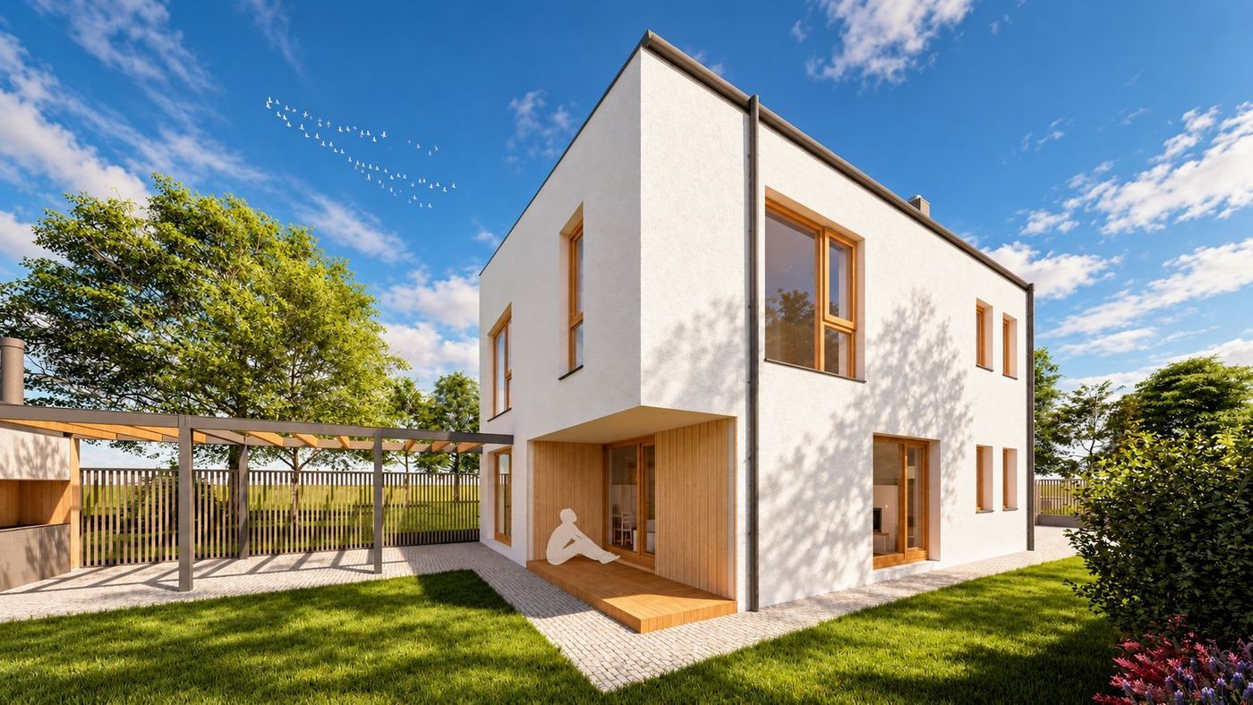 Casa individuala NZEB, 5 camere, 3 bai, finisata, P+ET+POD, Someseni - foto 4