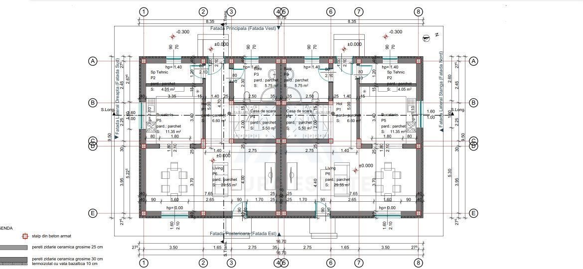 Casa tip duplex 125 mp utili 4 camere curte libera 138 mp in Selimbar - foto 5
