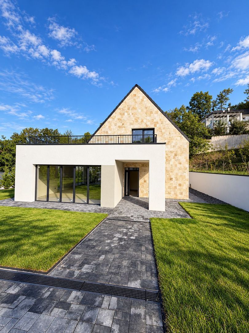 Casa individuala 6 camere, 5 bai, terasa la etaj, curte, P+ET+POD - foto 2