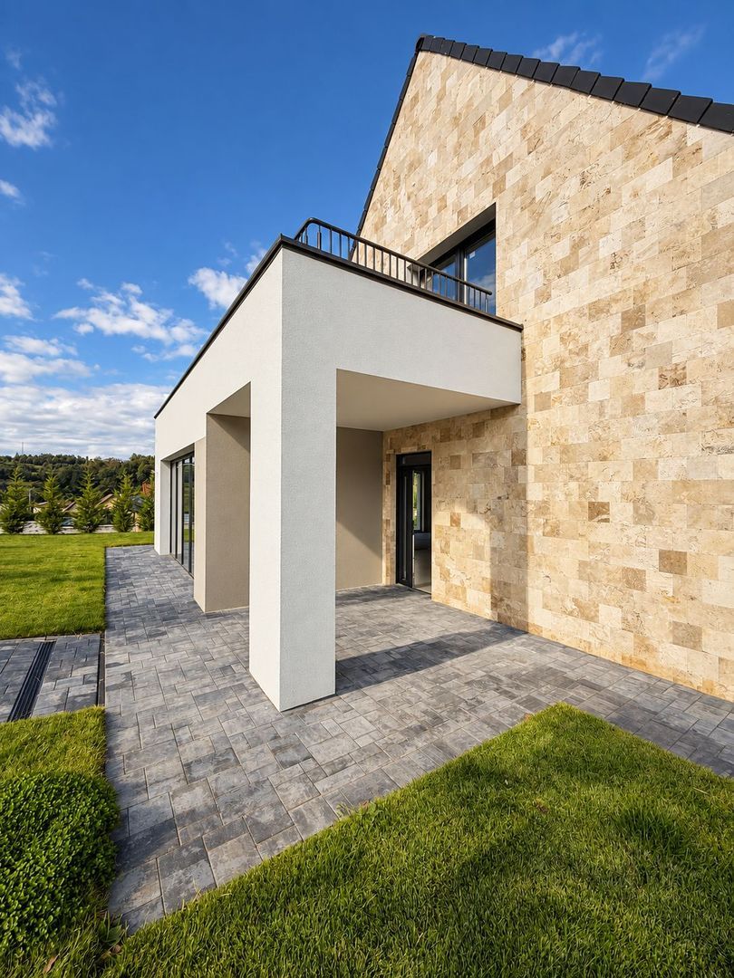 Casa individuala 6 camere, 5 bai, terasa la etaj, curte, P+ET+POD - foto 7