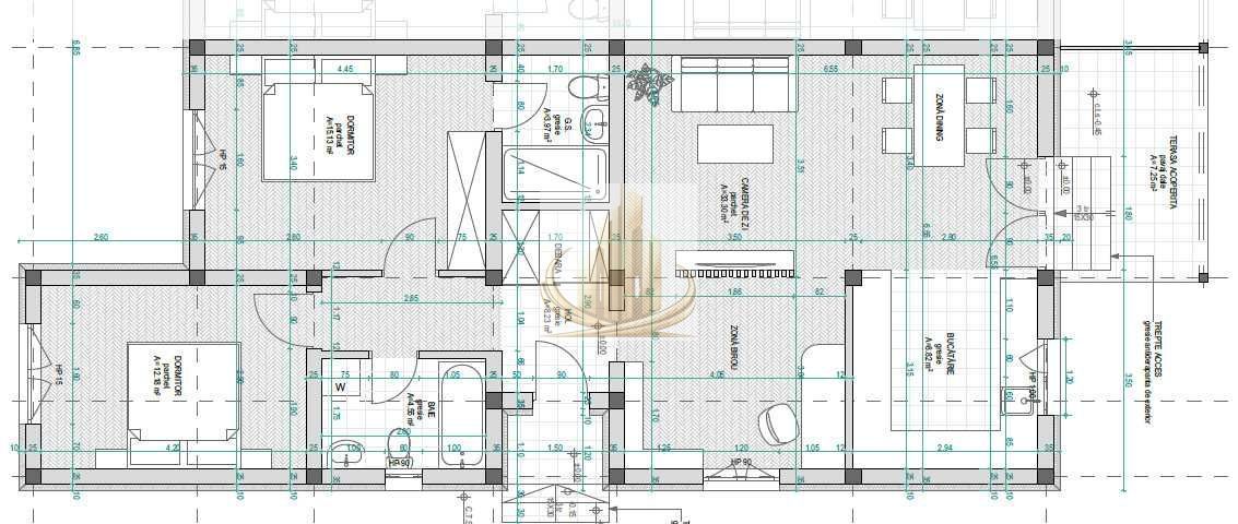 Duplex 86 MP|2 Dormitoare 2 Băi Încălzire în Pardoseala – Moșnița Nouă - foto 7