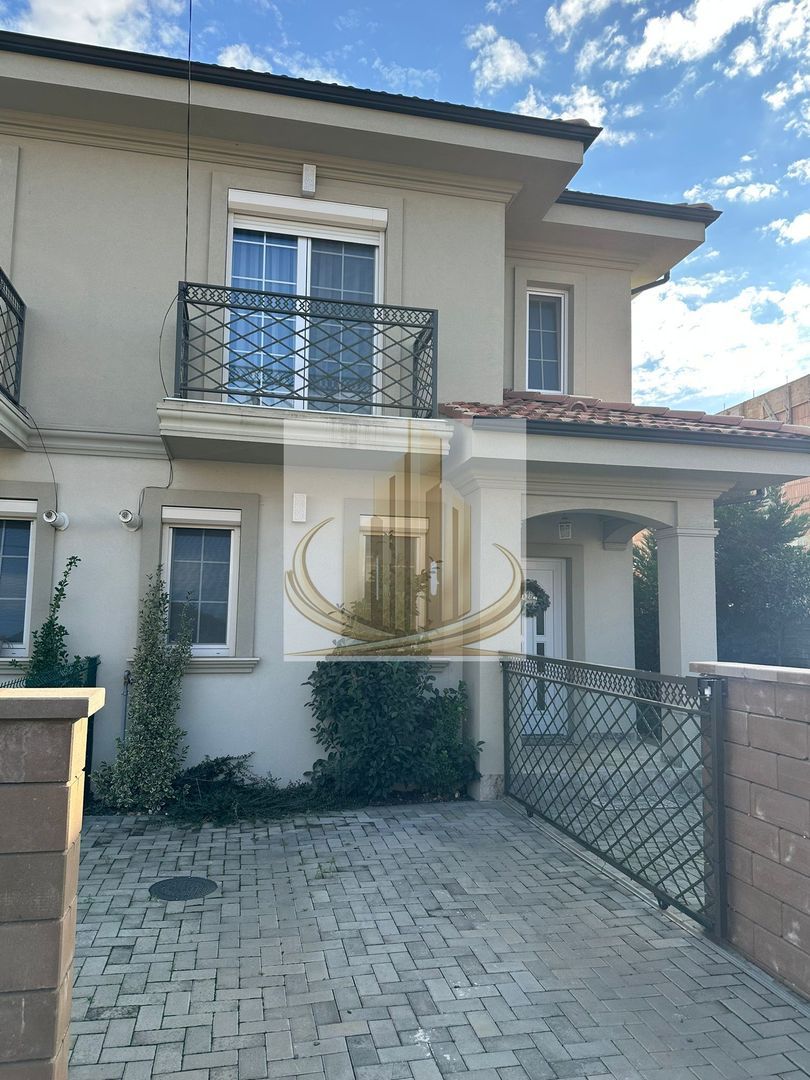 Casa in stil mediteranean, ultrafinisată 5 camere, 3 bai + curte. - foto 8