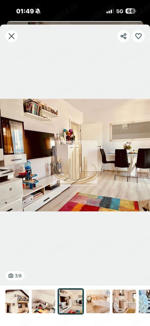 🏡 Apartament cu 2 camere, terasă și loc de parcare | 57 mp utili - foto 6