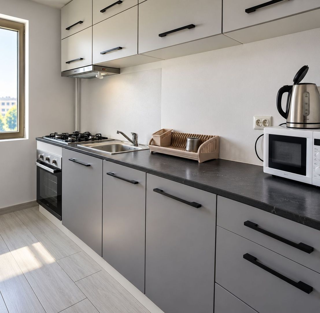 Apartament cu 3 camere - str. Domneasca, ultracentral, bloc nou - 700 euro - foto 8