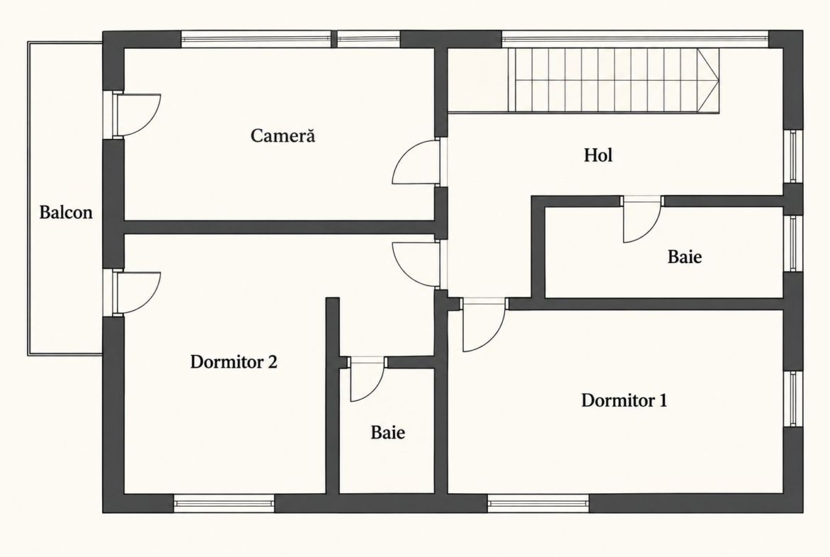 2x casa individuala 4 camere decomandate, 3 bai, Tureni - foto 4