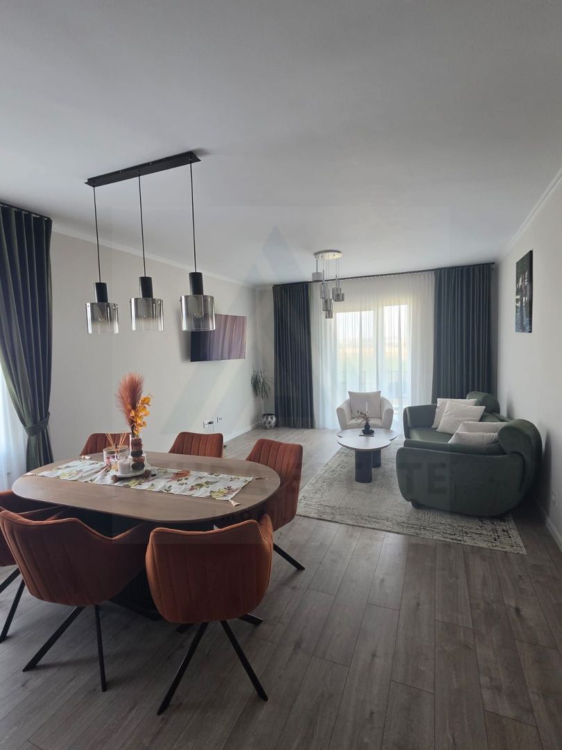 Apartament ultrafinisat 72 mp utili 3 camere 2 bai lift C. Surii Mici - foto 2