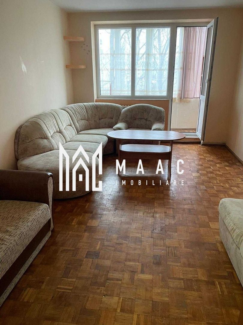 Apartament de închiriat Sibiu | 2 camere | Hipodrom 1 | balcon - Imagine principala