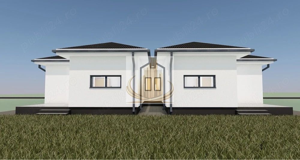 Duplex nou 101 mp, 3 dormitoare, teren 378 mp – Moșnița Nouă - foto 2