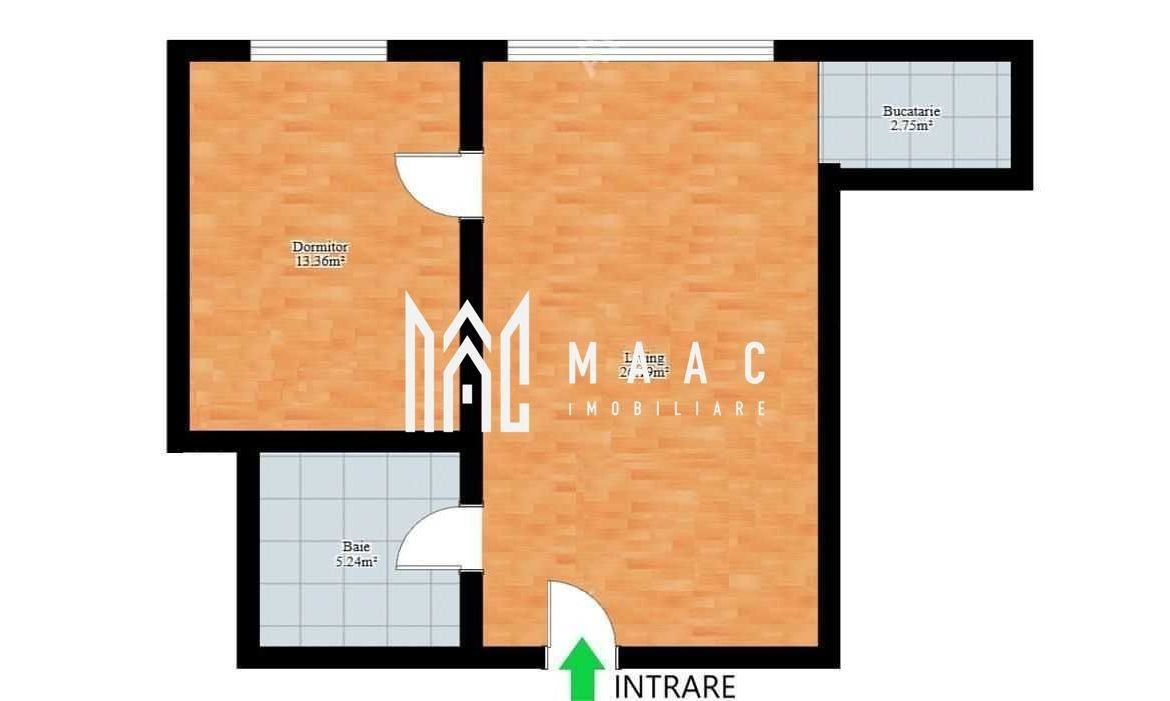 Apartament 2 camere | Balcon | 50 MPU | Lift |  Mihai Viteazul - foto 8