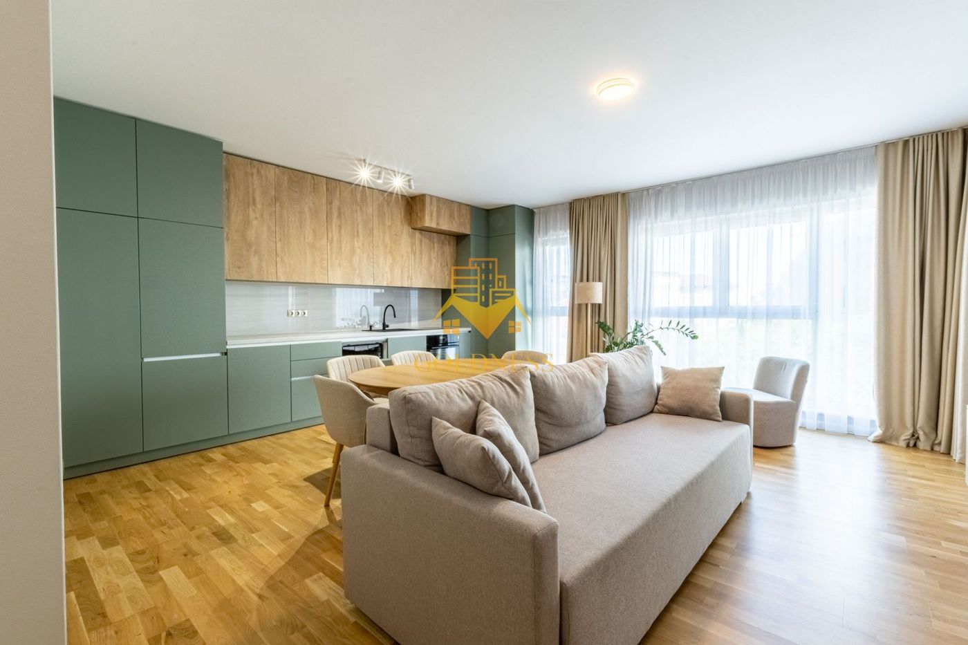 2 camere, Ultrafinisat, bloc nou, terasa, garaj, Marasti Aurel Vlaicu - foto 2