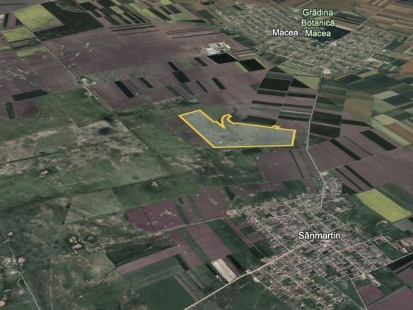 Teren 42 ha pentru parc fotovoltaic – Macea, Arad - foto 3