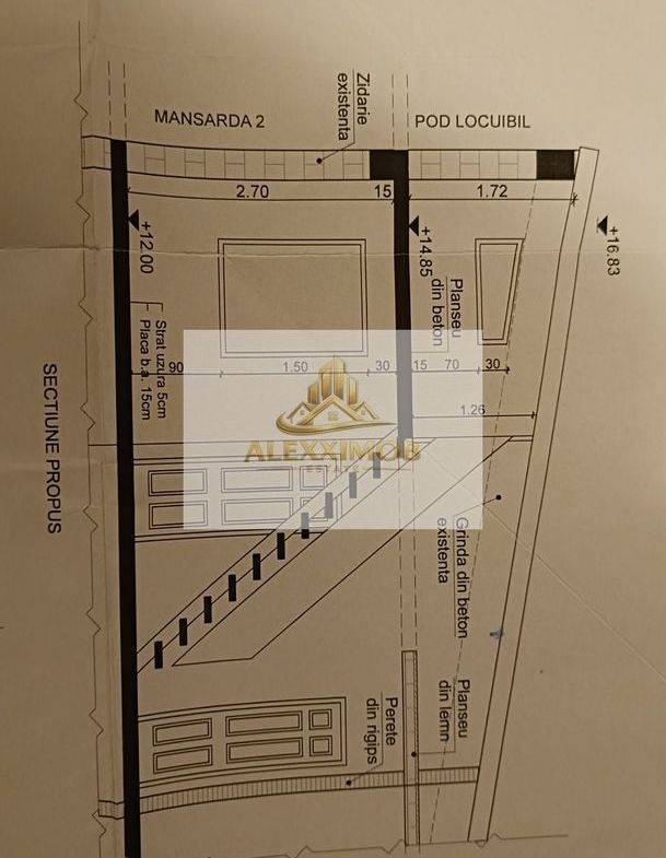 Apartament de Vanzare - 2 Camere - 35 mp - Zona Grand Arena - foto 6