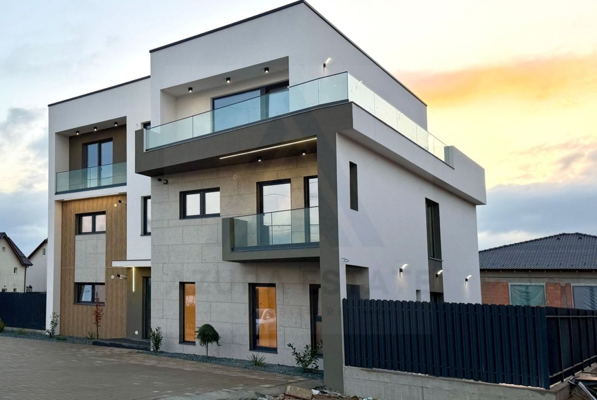 Apartament premium vila tip boutique 4 camere 4 bai si curte 200 mp - foto 8