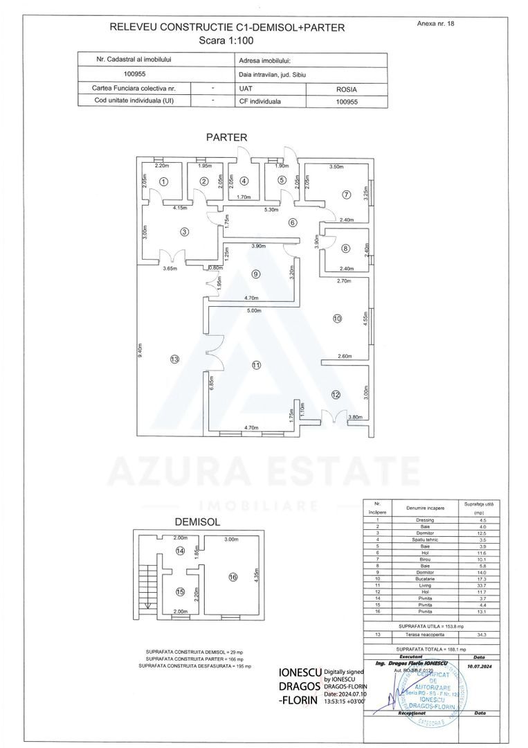 Casa individuala 154 mp utili pe un singur nivel teren 830 mp in Daia - foto 7