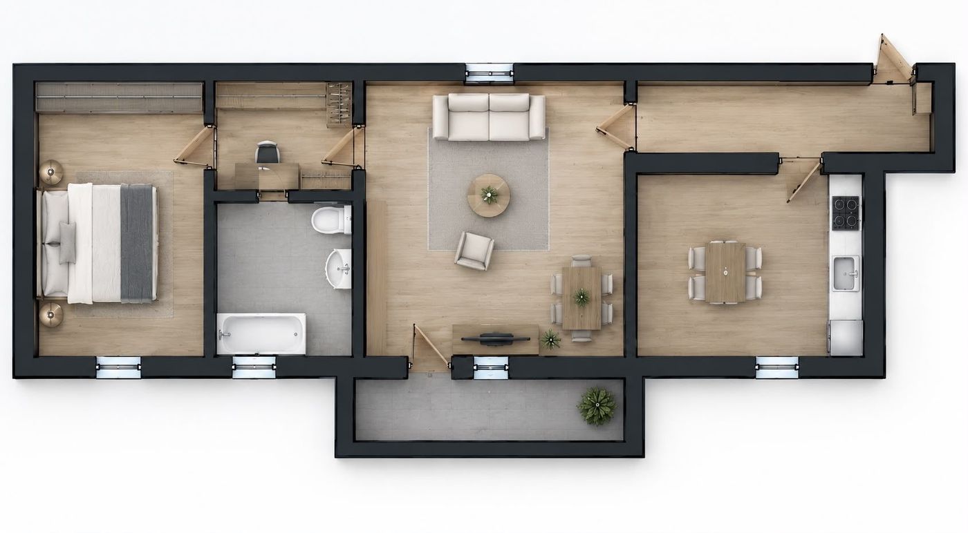Apartament 2 camere semidecomandat I Cartier Gheorgheni - Imagine principala