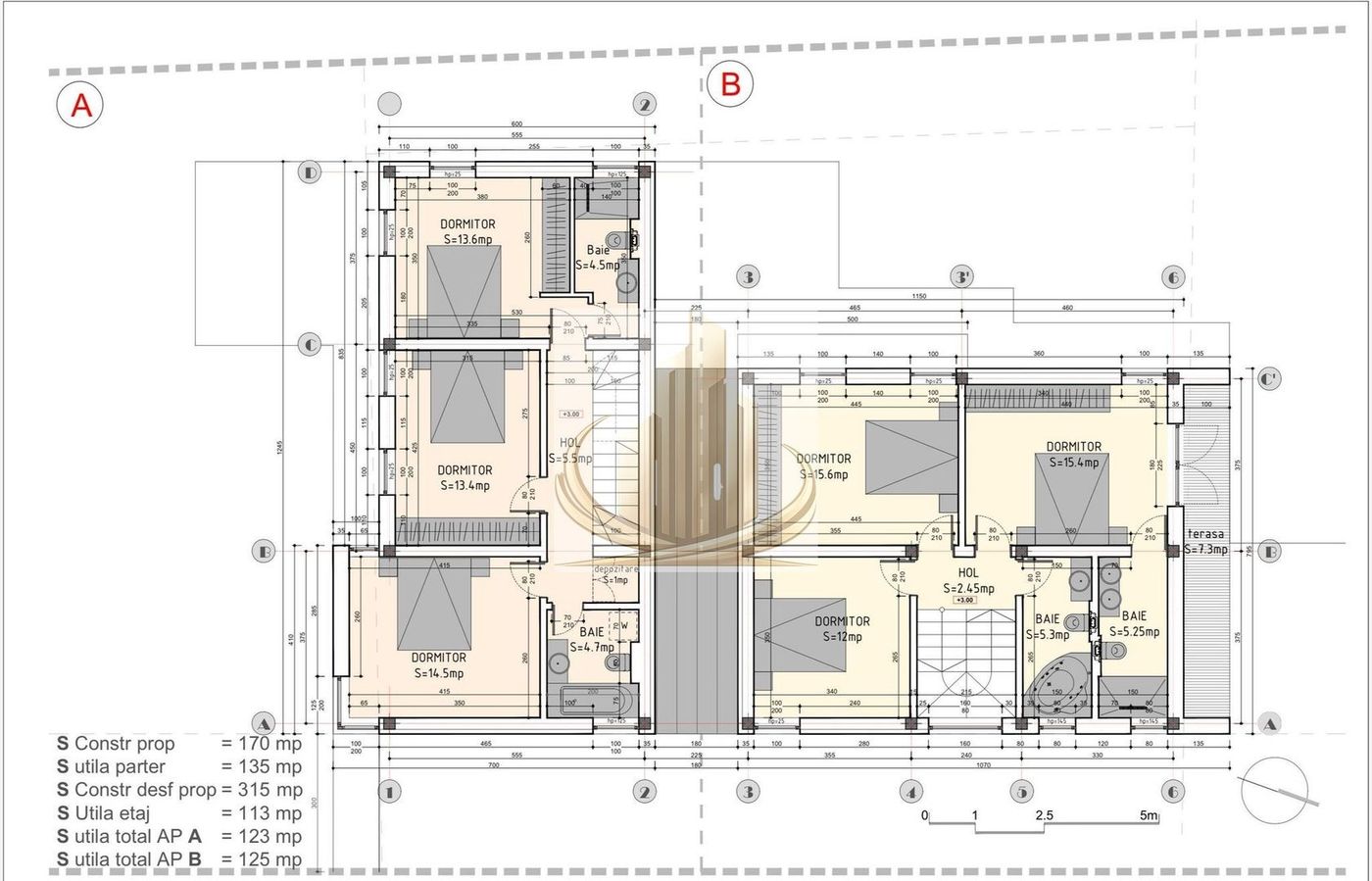 Duplex Modern P+1, 125 mp utili, teren 602 mp – Moșnița Nouă - foto 7