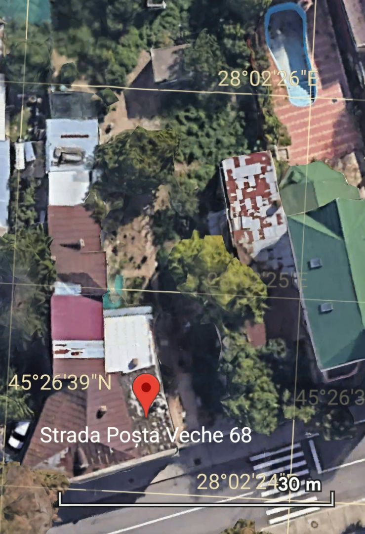 TEREN INTRAVILAN DE VANZARE – 1.528 MP – STR. POSTA VECHE – EXCLUSIVITATE - foto 3 TEREN INTRAVILAN DE VANZARE – 1.528 MP – STR. POSTA VECHE – EXCLUSIVITATE - foto 3