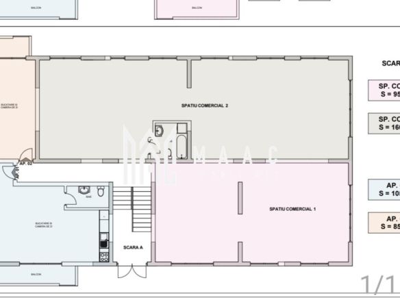 Spațiu comercial de închiriat | Șelimbăr | Credi Residence - Imagine principala
