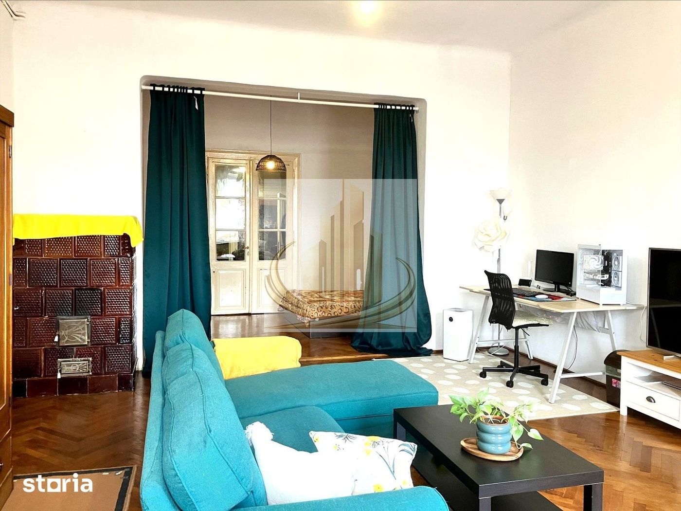 Badea Cârțan | Apartament 2 camere |84 mp utili|Etaj 1|Curte + boxă - foto 2