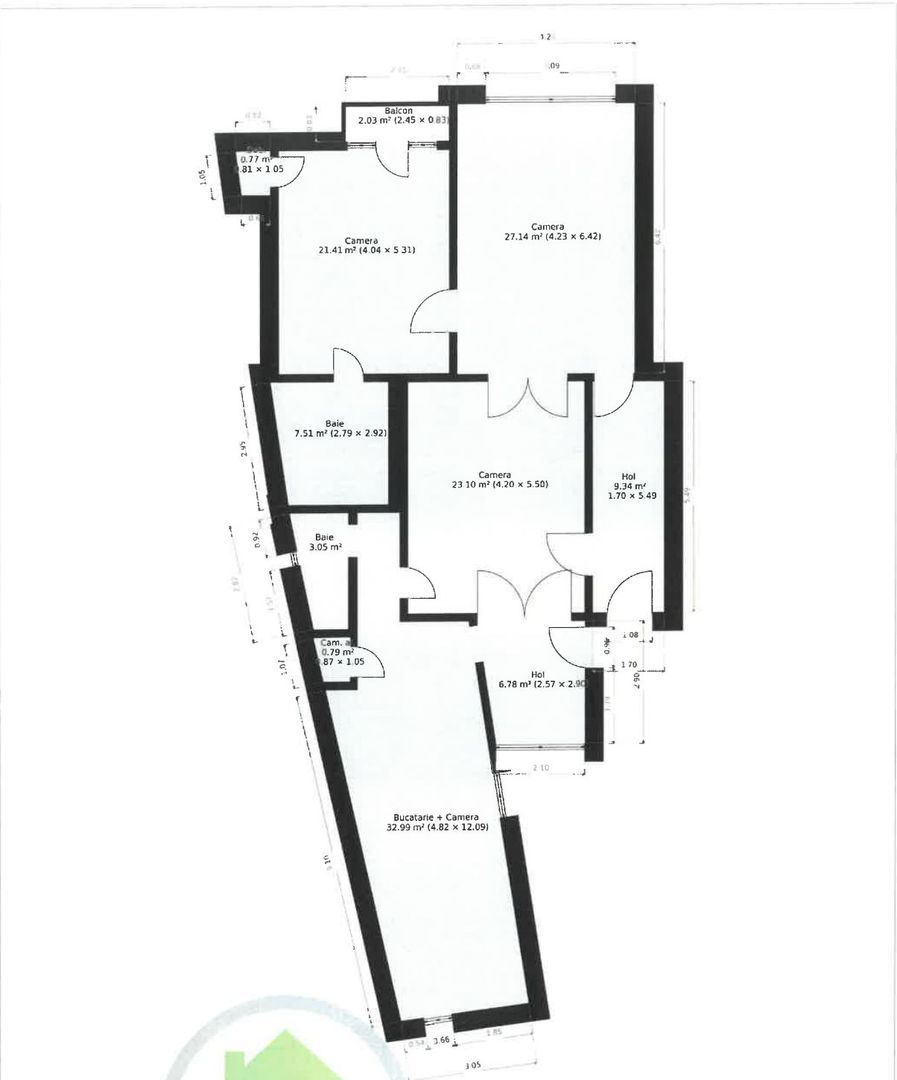Apartament 3 camere + GARAJ PROPRIU pe B-dul Vasile Milea | Etaj 2 - foto 3