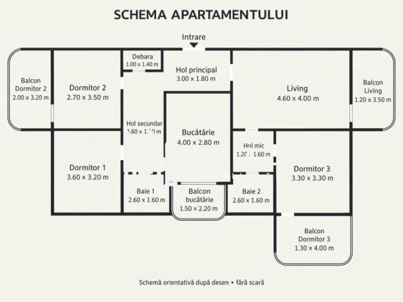 Apartament 4 camere de vânzare | Sibiu, Turnișor | 83 mp - Imagine principala