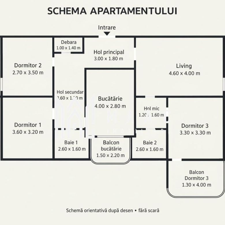 Apartament 4 camere de vânzare | Sibiu, Turnișor | 83 mp - Imagine principala