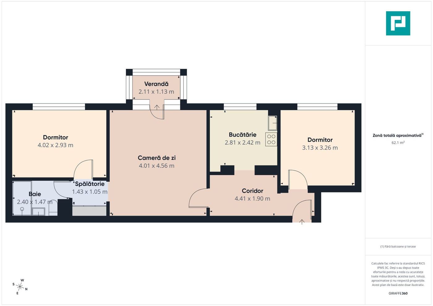 Apartament 3 camere,  D. Cantemir - foto 7
