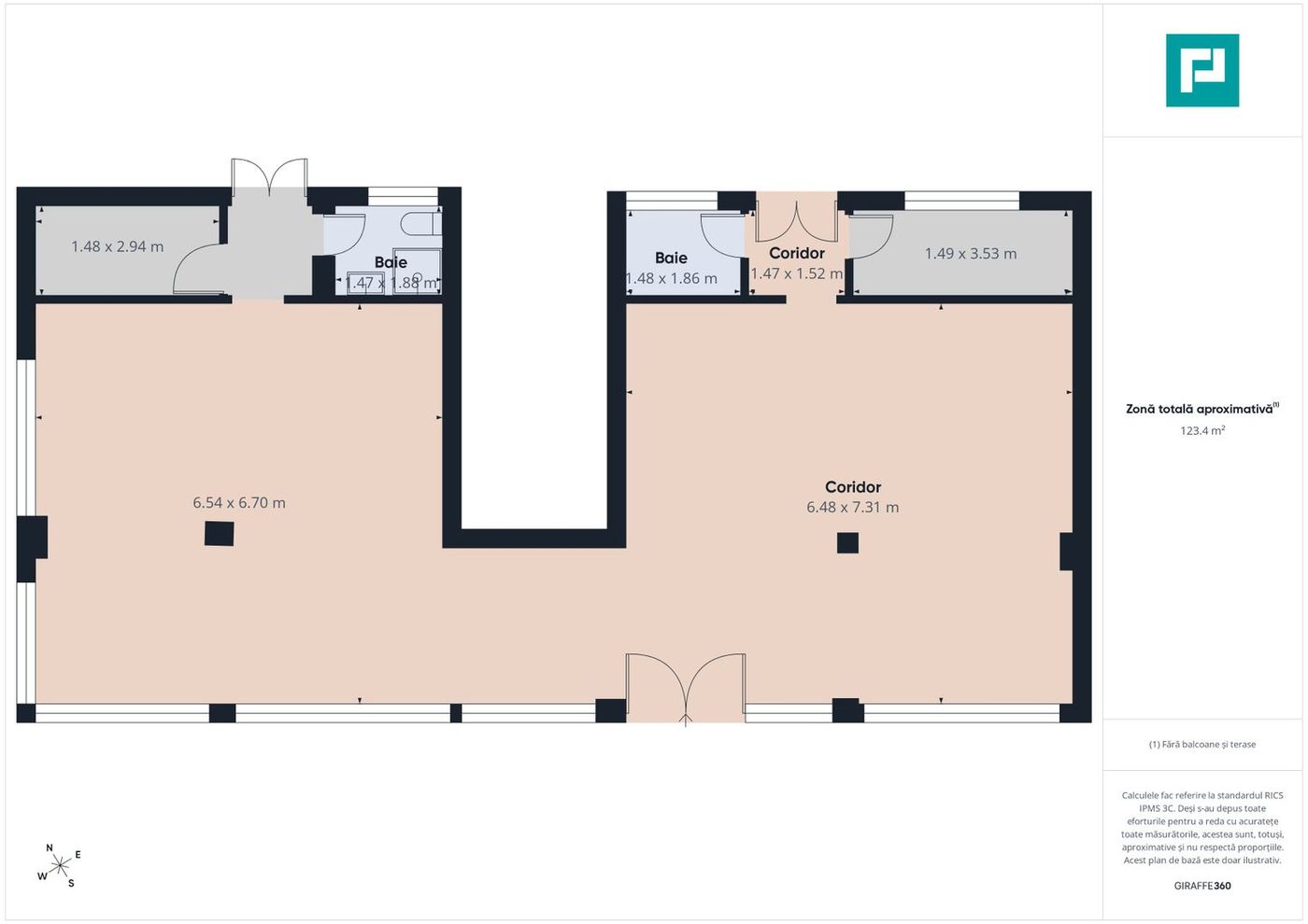 Spațiu 137 mp cu Vitrină | Rogerius - foto 6