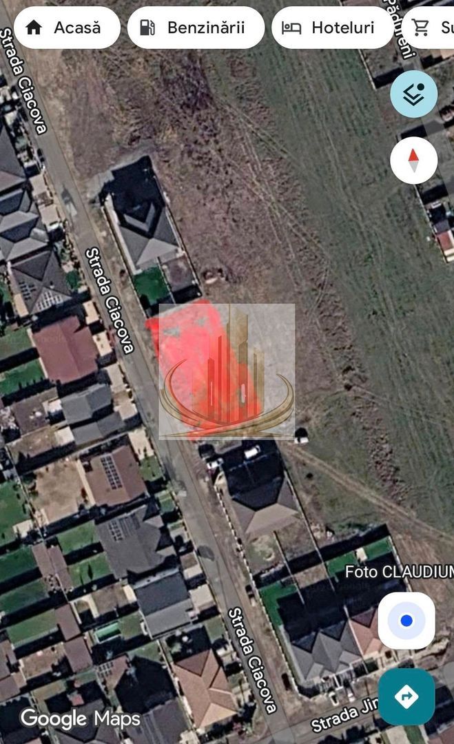Teren 611 mp pentru duplex|2 fronturi|Toate utilitatile|Drumul Boilor - foto 3