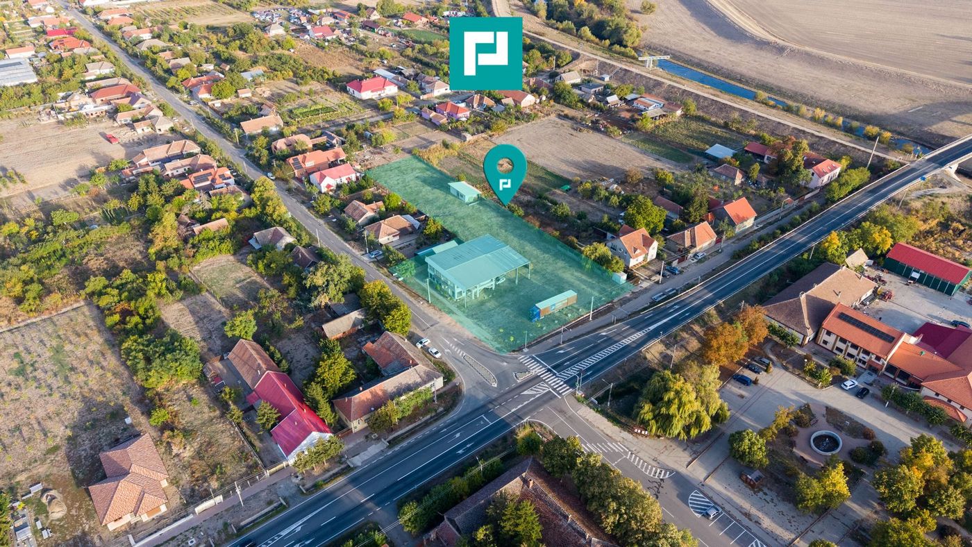 Spatiu comercial cu etaj și teren de 4000mp - foto 2