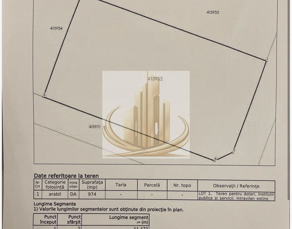 Teren investițional Chișoda | 974 mp | 2 fronturi | PUZ servicii - foto 6